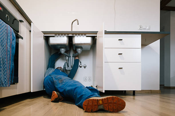 Professional Drain Cleaning technician working in Locustdale, PA